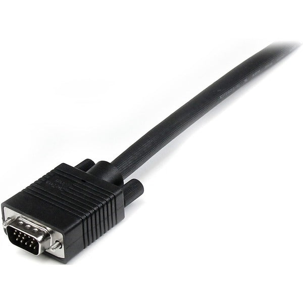 A pair of StarTech.com StarTech.com High-Resolution Coaxial SVGA - VGA Monitor cables on a white background.
