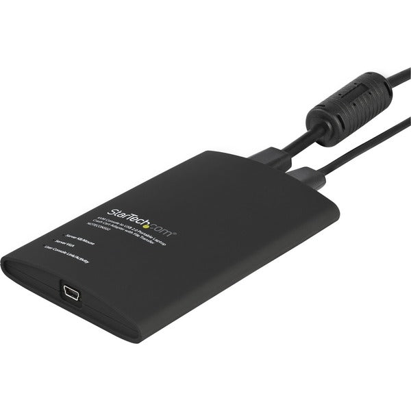 A StarTech.com USB Crash Cart Adapter with File Transfer &amp; Video Capture at 1920 x1200 60Hz with a usb cable.