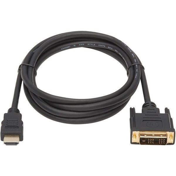 A Tripp Lite 6ft HDMI to DVI-D Digital Monitor Adapter Video Converter Cable M/M 1080p 6'.