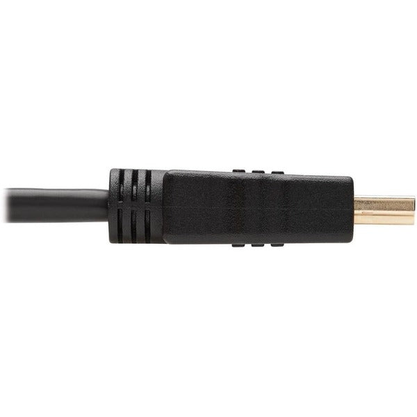 A pair of Tripp Lite High Speed HDMI Cables Ultra HD 4K x 2K Digital Video with Audio (M/M) Black 6ft on a white background.