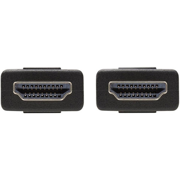 A pair of Tripp Lite 6ft High Speed HDMI Cables with Ethernet Digital Video / Audio UHD 4K x 2K M/M 6' on a white background.