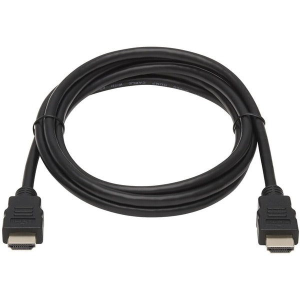 A pair of Tripp Lite 10ft High Speed HDMI Cables with Ethernet Digital Video / Audio 4Kx 2K M/M 10' on a white background.