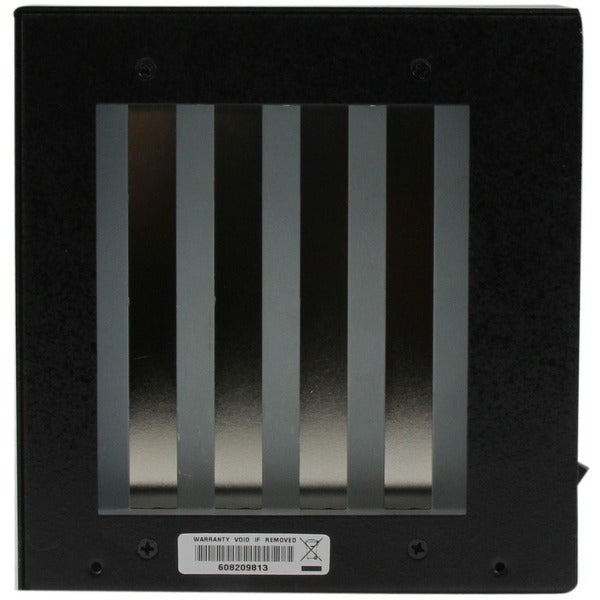 An external StarTech.com PCI Express to 4 Slot PCI Expansion System featuring the word startech on its black box.