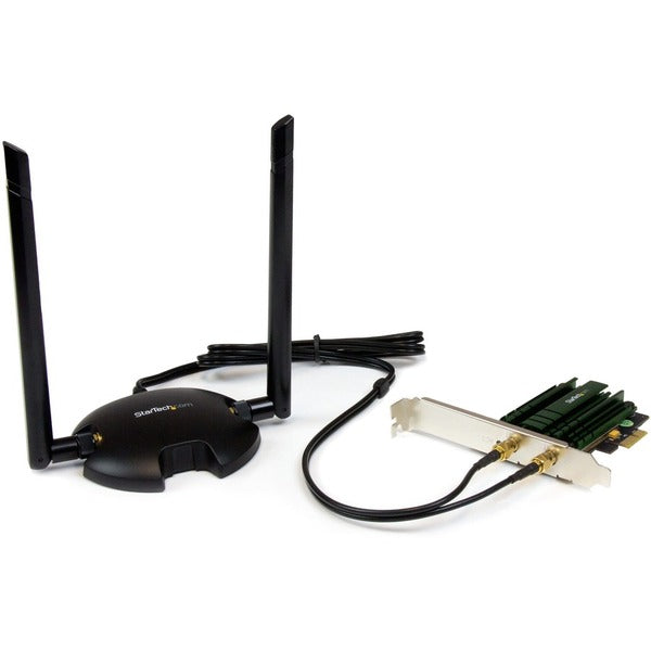A StarTech.com PCI Express AC1200 Dual Band Wireless-AC Network Adapter - PCIe 802.11ac WiFi Card pci express x1 pci express x1 pci express x1 pci.