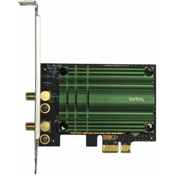 A StarTech.com PCI Express AC1200 Dual Band Wireless-AC Network Adapter - PCIe 802.11ac WiFi Card pci express x1 pci express x1 pci express x1 pci.