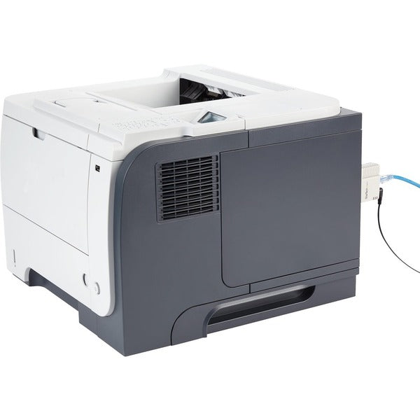 A StarTech.com 1 Port 10/100 Mbps Ethernet Parallel Network Print Server ethernet to ethernet adapter.