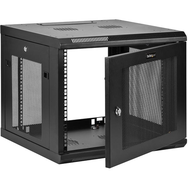StarTech.com 9U Wallmount Server Rack Cabinet - Wallmount Network Cabinet - Up to 19 in. Deep
