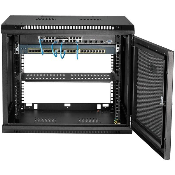 StarTech.com 9U Wallmount Server Rack Cabinet - Wallmount Network Cabinet - Up to 19 in. Deep