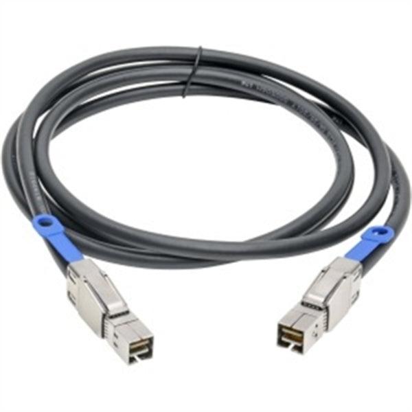 A Tripp Lite Mini-SAS External HD Cable SFF-8644 to SFF-8644 12 Gbps 2M 6.6ft scsi 10/100/1000 m scsi 10/100/1000 m scs.