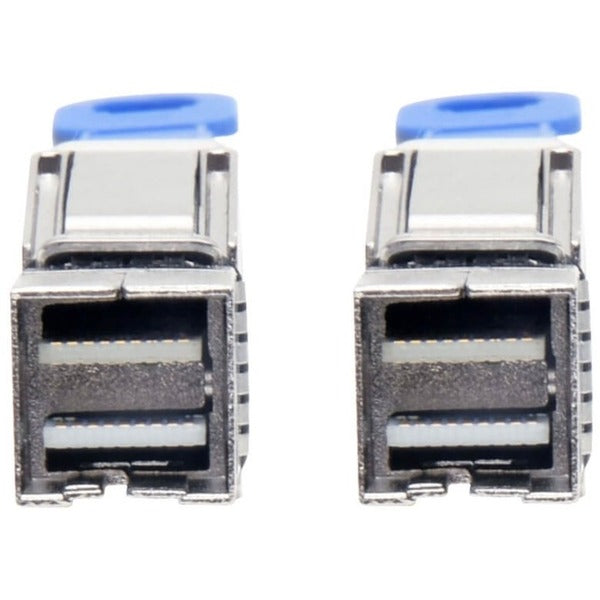 A Tripp Lite Mini-SAS External HD Cable SFF-8644 to SFF-8644 12 Gbps 2M 6.6ft scsi 10/100/1000 m scsi 10/100/1000 m scs.