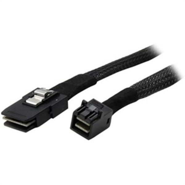 A StarTech.com 1m Internal Mini SAS Cable - SFF-8087 to SFF-8643 - Mini SAS to Mini SAS with two connectors.