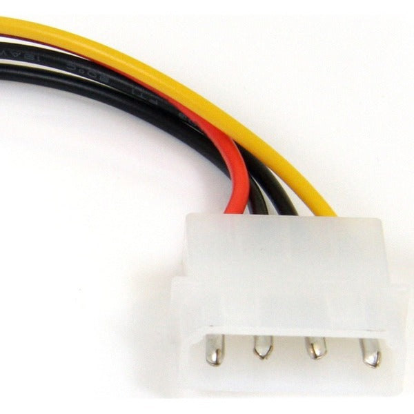 StarTech.com 6in 4 Pin Molex to Right Angle SATA Power Cable Adapter