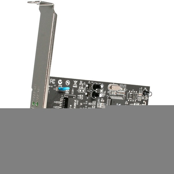 A StarTech.com Ethernet Network adapter card - PCI - EN, Fast EN, Gigabit EN - 10Base-T, 100Base-TX, 1000Base-T on a white background.