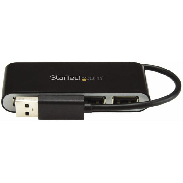 StarTech.com 4 Port USB Hub - 4 x USB 2.0 port - Bus Powered - USB Adapter - USB Splitter - Multi Port USB Hub - USB 2.0 Hub is the product in the sentence.