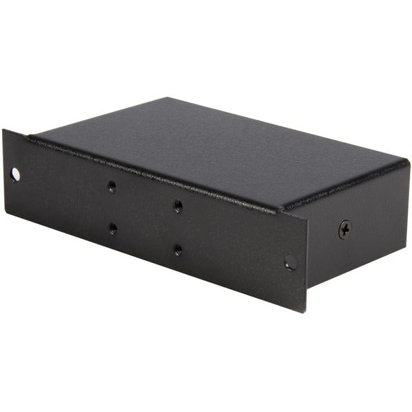 A StarTech.com 4-Port USB 2.0 Hub with two holes on it.