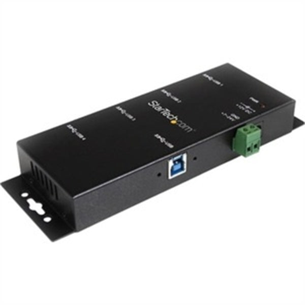 A StarTech.com 4 Port Industrial USB 3.0 Hub - Mountable - Rugged USB Hub.
