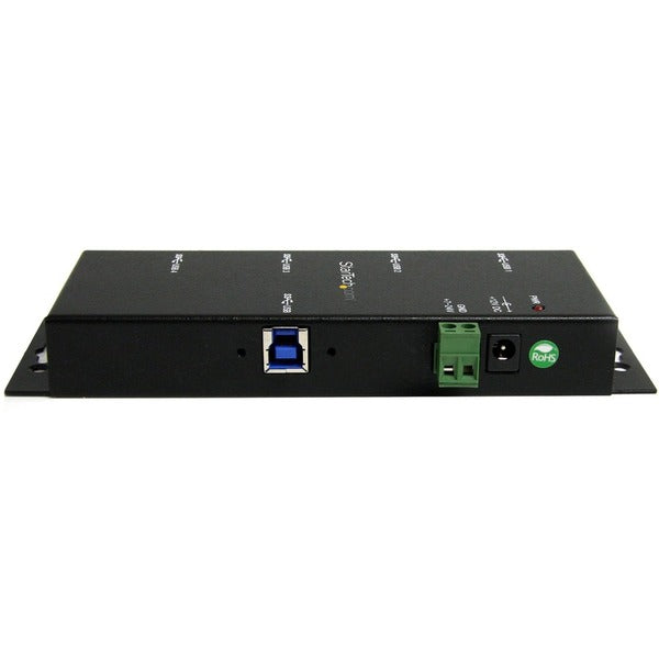 A StarTech.com 4 Port Industrial USB 3.0 Hub - Mountable - Rugged USB Hub.