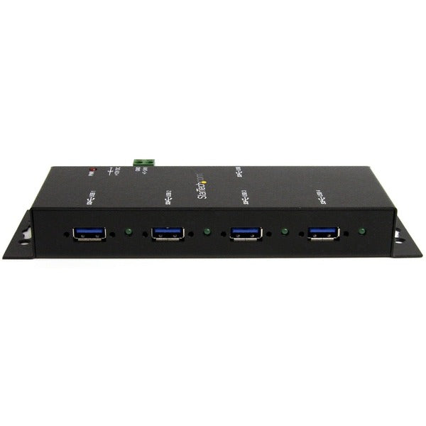 A StarTech.com 4 Port Industrial USB 3.0 Hub - Mountable - Rugged USB Hub.