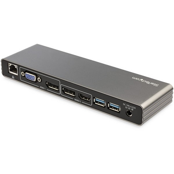 StarTech.com Thunderbolt 3 Dock - Dual 4K 60Hz Monitor TB3 Docking Station with DisplayPort, HDMI &amp; 1080p VGA - 85W Power Delivery to StarTech.com Thunderbolt 3 Dock.