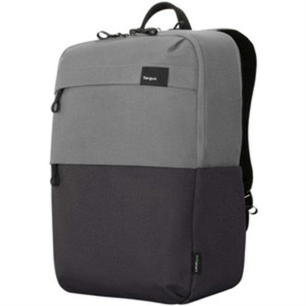 Targus Sagano EcoSmart TBB634GL Carrying Case (Backpack) for 15.6" Notebook - Black/Gray laptop backpack in grey and black.