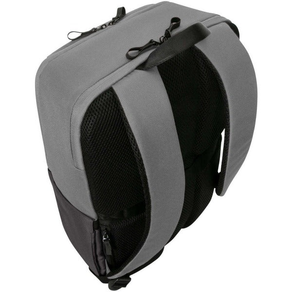 Targus Sagano EcoSmart TBB634GL Carrying Case (Backpack) for 15.6" Notebook - Black/Gray laptop backpack in grey and black.