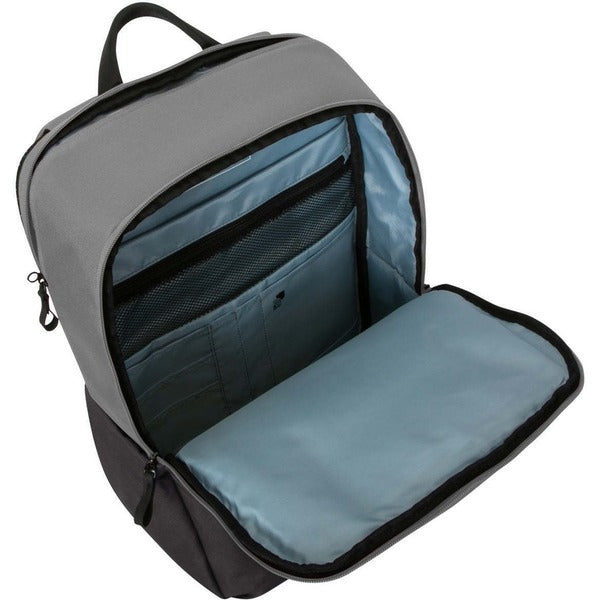 Targus Sagano EcoSmart TBB634GL Carrying Case (Backpack) for 15.6" Notebook - Black/Gray laptop backpack in grey and black.