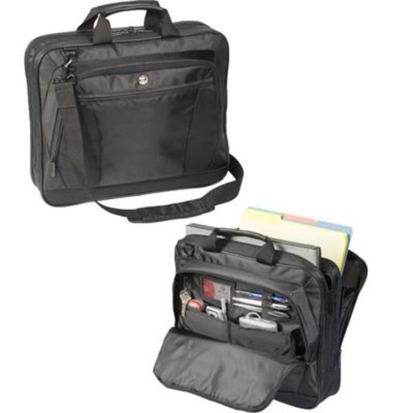 A Targus CityLite Notebook Case with two compartments.