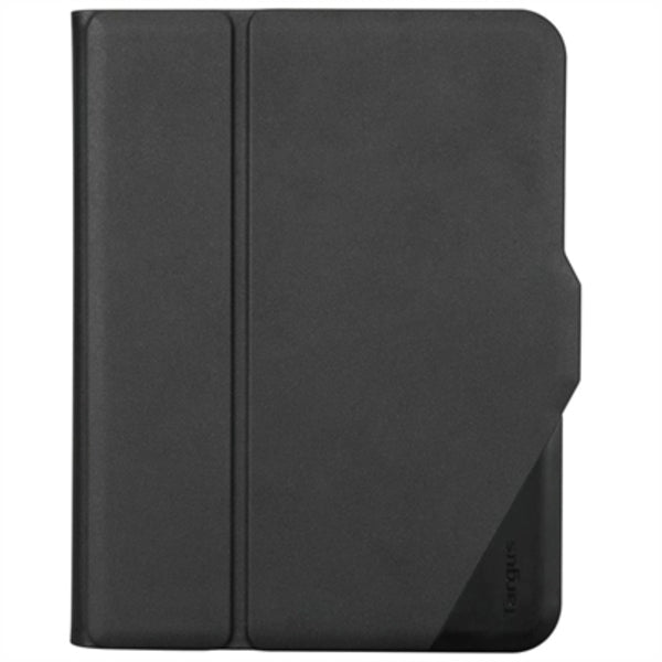 A Targus VersaVu THZ914GL Carrying Case for 8.3" Apple iPad mini (6th Generation) Tablet - Black black leather case for the ipad.
