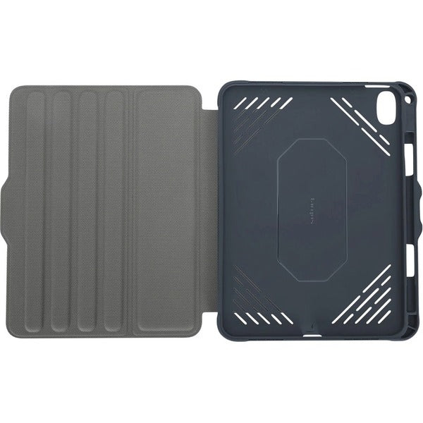 The Targus Pro-Tek THZ93402GL Carrying Case (Flip) for 10.9" Apple iPad (10th Generation) Tablet - Blue folio case for the ipad air.