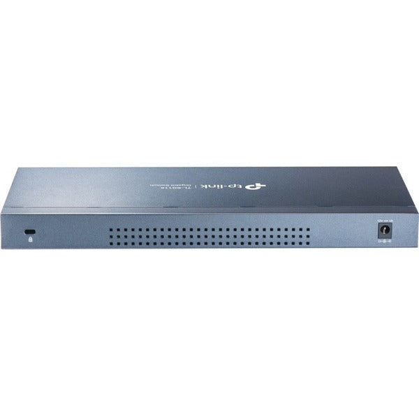 A TP-Link TL-SG116 - 16-Port Gigabit Ethernet Network Switch - Limited Lifetime Protection with 8 ports on a white background.