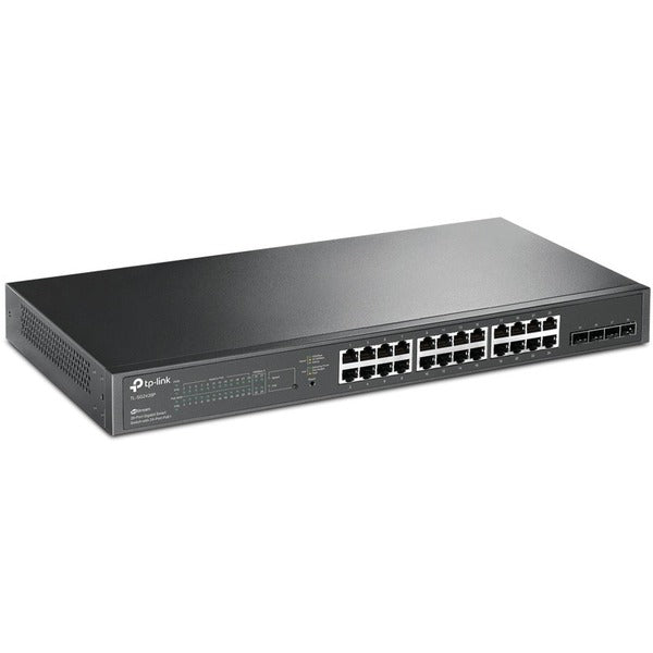 TP-Link TL-SG2428P - JetStream 28-Port Gigabit Smart Switch with 24-Port PoE+ - Limited Lifetime Protection