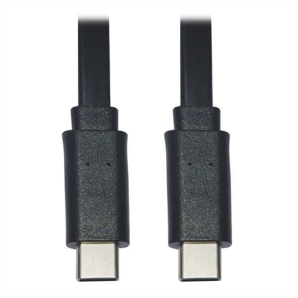A pair of Tripp Lite USB C to USB C cables on a white background.