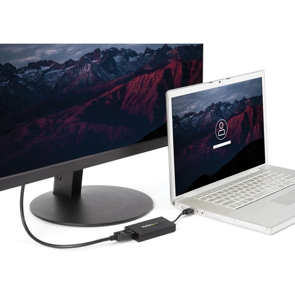 StarTech.com USB 3.0 to 4K DisplayPort External Multi Monitor Video Graphics Adapter - DisplayLink Certified - Ultra HD 4K