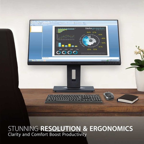 ViewSonic VG2455 24" Full HD WLED LCD Monitor - 16:9 - Black