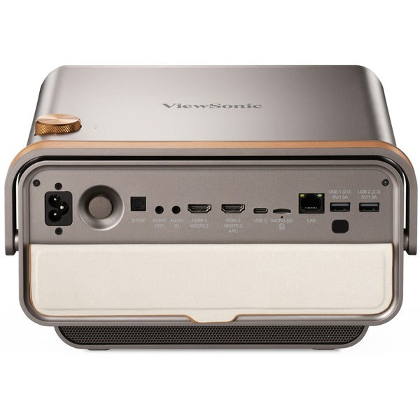 ViewSonic X11-4K 4K UHD Projector with 2400 LED Lumens, USB C, Bluetooth Speakers and Wi-Fi