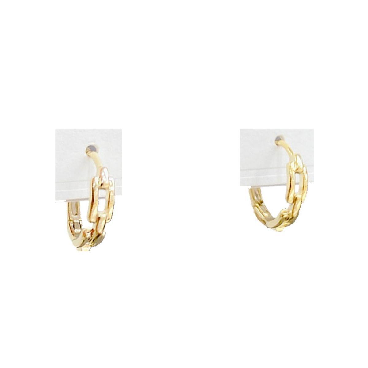 A row of 3 Pairs Platinum Plated Hoop Earrings Set for Women Minimalist Gold Design Hoop Earrings 3 Styles Suitable for Men as Gifts displayed against a white background.