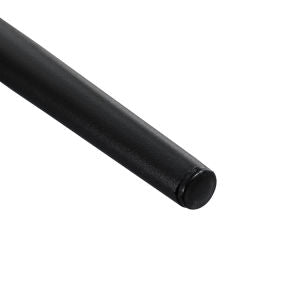 A modern dining room with a white table, four Indoor Velvet Dining Chairs with velvet fabric, and a gray rug, against a blue and white wall with minimalistic artwork.