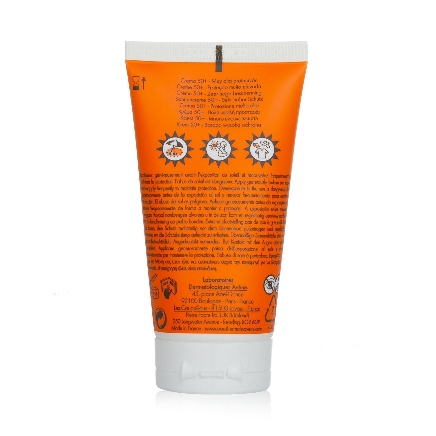 AVENE - Very High Protection Cream SPF50+.