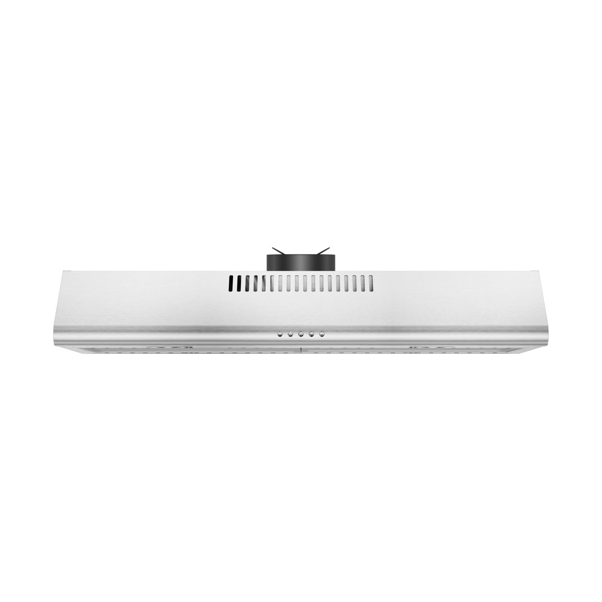 A 30 inch Under Cabinet Range Hood with Dual Motors on a white background.