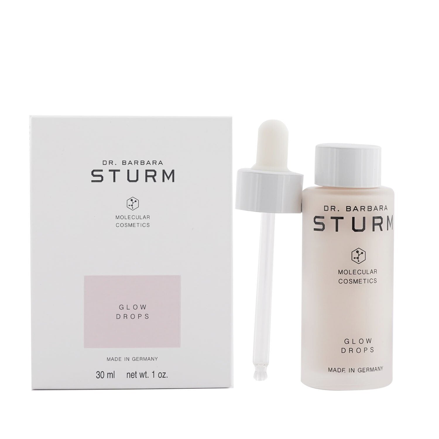 DR. BARBARA STURM - Glow Drops 32935/402068 30ml/1oz on a white background, revitalizing and brightening facial treatment.