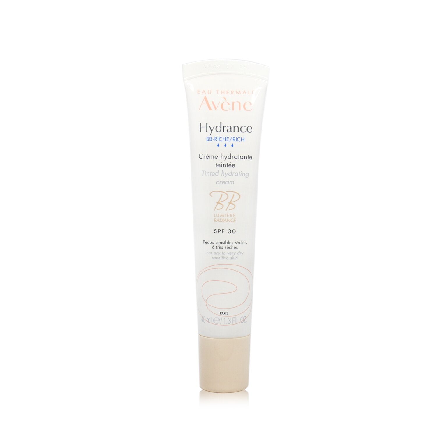 AVENE - Hydrance BB-RICH Tinted Hydrating Cream SPF 30 - For Dry to Very Dry Sensitive Skin 20876 40ml/1.3oz - moisturizing sunscreen for sensitive skin.