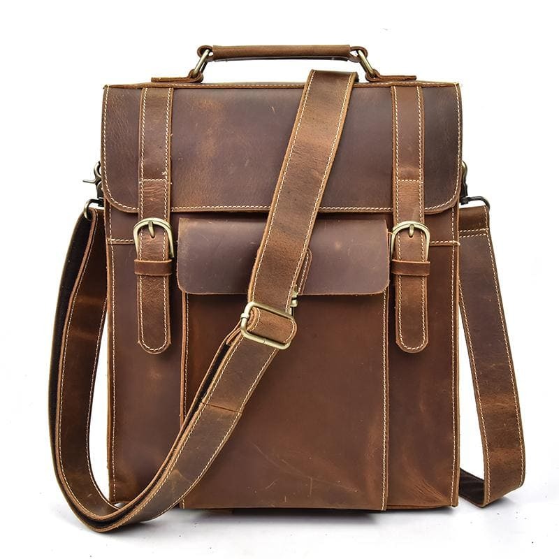 The men's Vali Backpack | Handmade Vintage Leather.