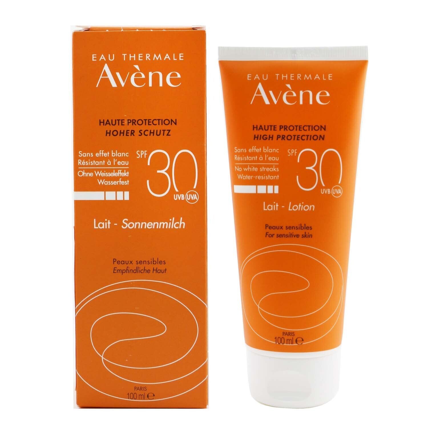AVENE - High Protection Lotion SPF 30 - For Sensitive Skin 22867 100ml/3.3oz