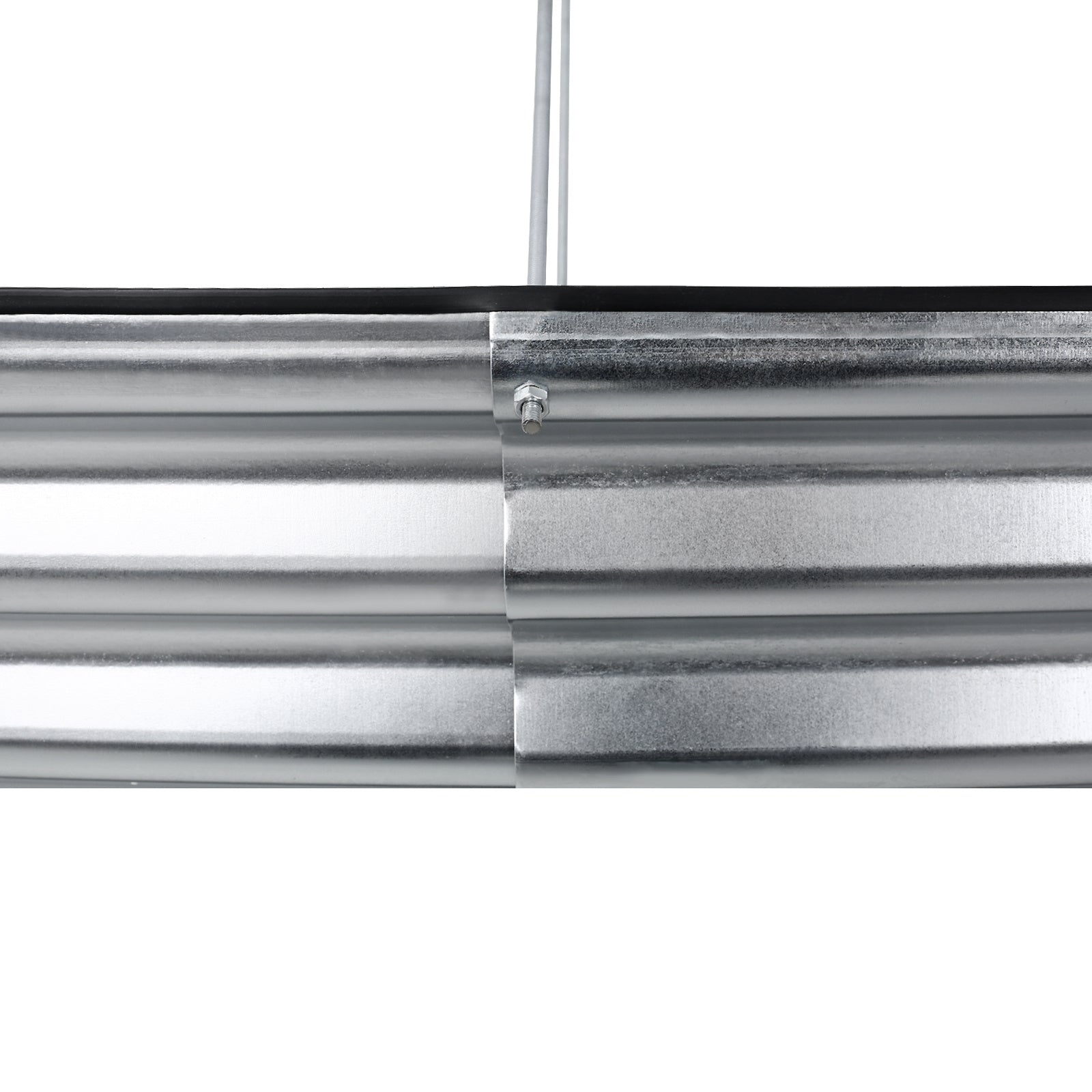 A Galvanized Raised Garden Bed Kit on a white background.