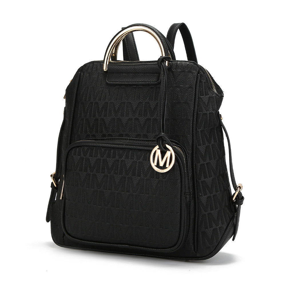 Torra Milan Signature Trendy Backpack - black.