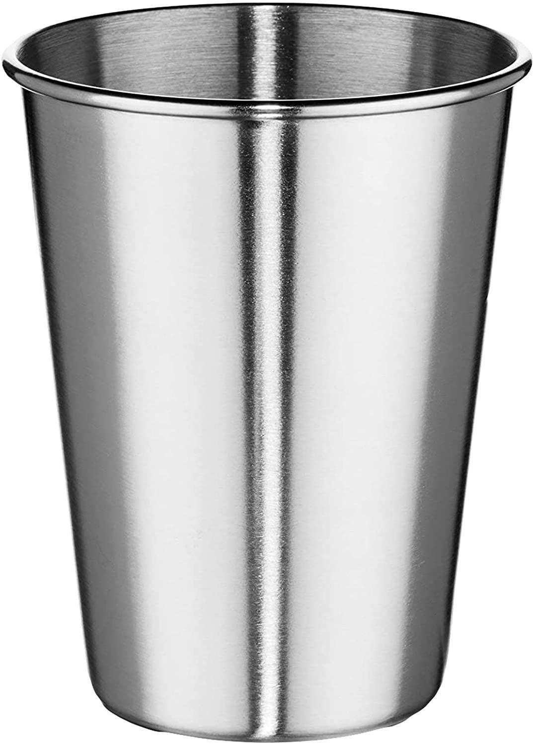 A Trash Bag Holder 18 x 14 x 37 Steel Waste Container Holder with unbreakable construction on a white background.