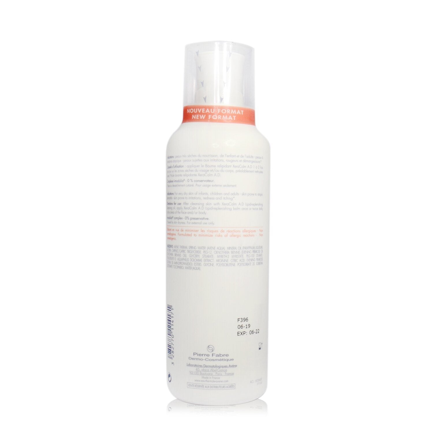 Avene moisturizing body lotion specifically for sensitive skin with atopic dermatitis, 200 ml.
XeraCalm A.D Lipid-Replenishing Balm - For Very Dry Skin Prone to Atopic Dermatitis or Itching.