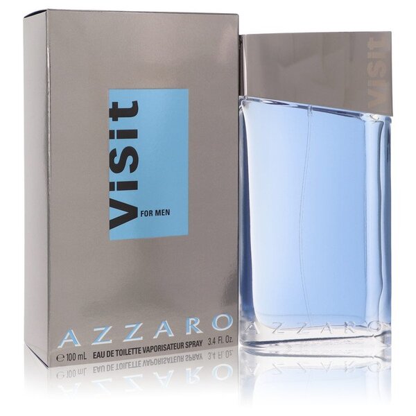 Azzaro Visit Eau De Toilette Spray 3.4 Oz For Men.