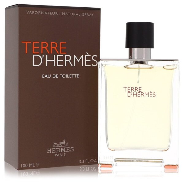 Terre D'hermes Eau De Toilette Spray 3.4 Oz For Men.