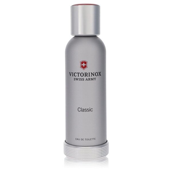 A bottle of Swiss Army Eau De Toilette Spray (tester) 3.4 Oz For Men.